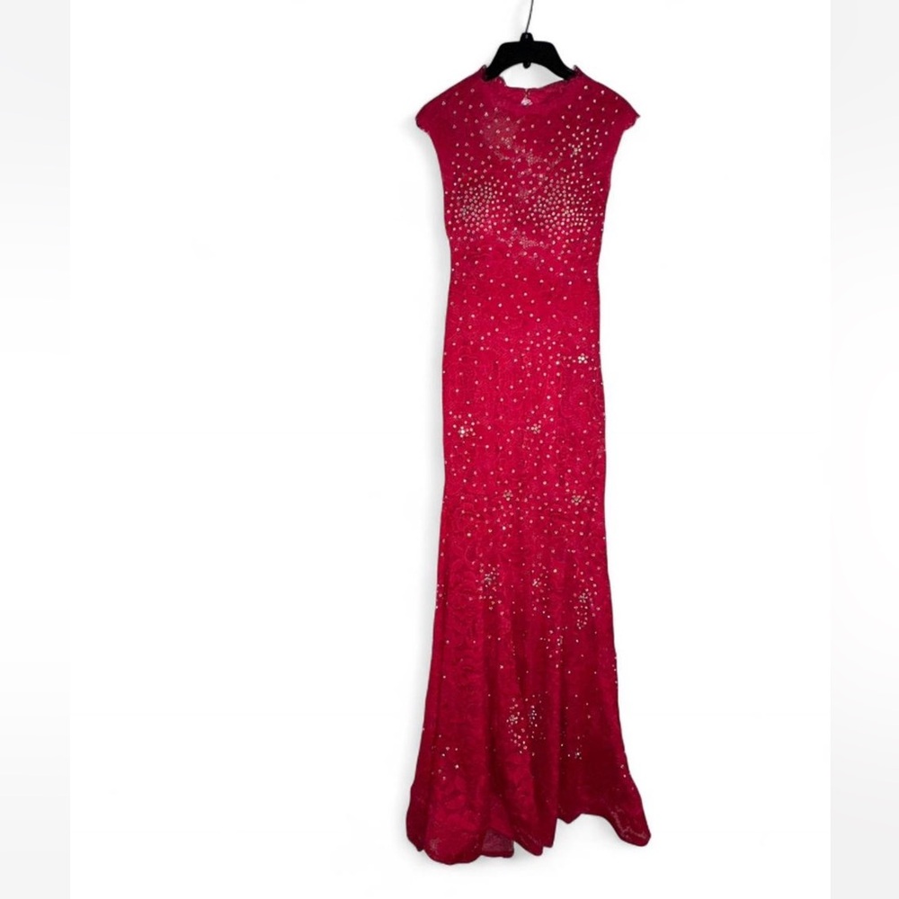Elegant hot pink prom / Evening Gown